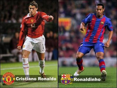 Ronaldoronaldinho on Cristiano Ronaldo Or Ronaldinho     Amanjotrocks Official Site